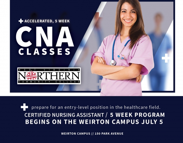 Photo for WVNCC offering Certified Nursing Assistant training on its Weirton Campus