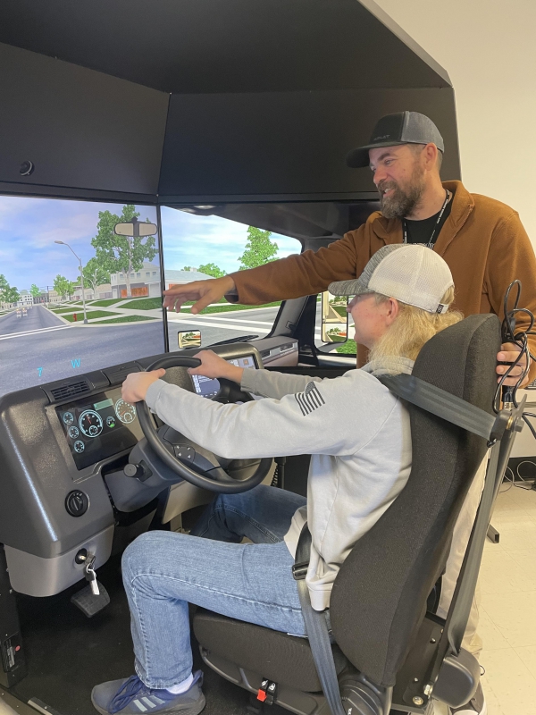 Photo for WVNCC enhances CDL training with  two cutting edge CDL simulators