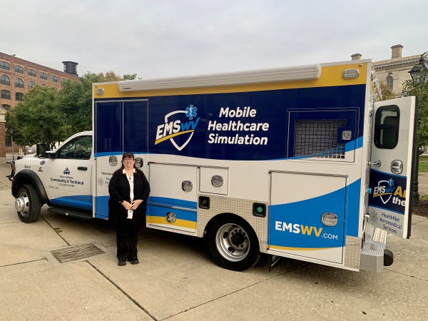 Photo for West Virginia Northern Community College gets first-hand look at ambulance simulator recently unveiled by Governor Justice 