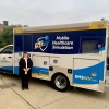 Photo for West Virginia Northern Community College gets first-hand look at ambulance simulator recently unveiled by Governor Justice 